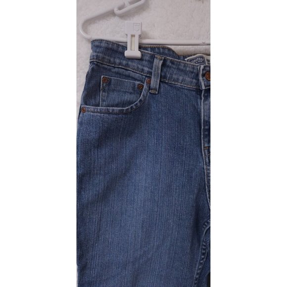 Levis Signature Womens Misses 10 Long Bootcut Mid Rise Denim Jeans 28X31 - Picture 4 of 11